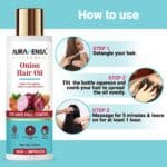 Buy Red Onion Hair Oil for Hair Fall Control and Strong Hair at Best Price