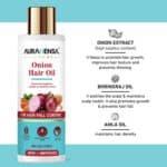 Buy Red Onion Hair Oil for Hair Fall Control and Strong Hair at Best Price
