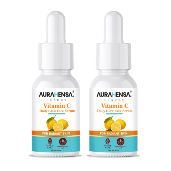 Vitamin C Face Serum for Anti Aging & Young Skin 100ml (Pack of 2) at Best Price