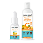 Buy Luxury Face Care Kit - Vitamin C Serum and Sunscreen Body Lotion at Best Price