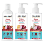 Buy Onion Hair Care Combo - Onion Hair Oil, Onion Shampoo & Onion Conditioner at Best Price for Hair Growth